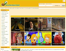 Tablet Screenshot of gamershood.com